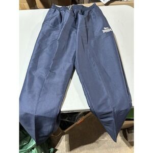 Lonsdale Track pants casual joggers Soccer mod sports gym S Blue